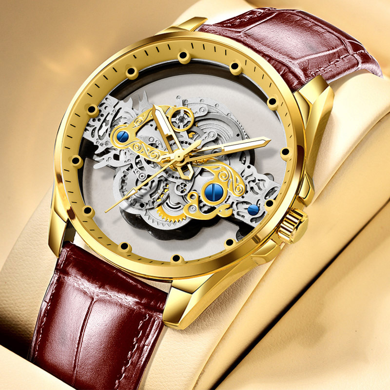 Men's Quartz Watch Hollow Tran - đánh giá và giá Outdoor Sport Smart Watch