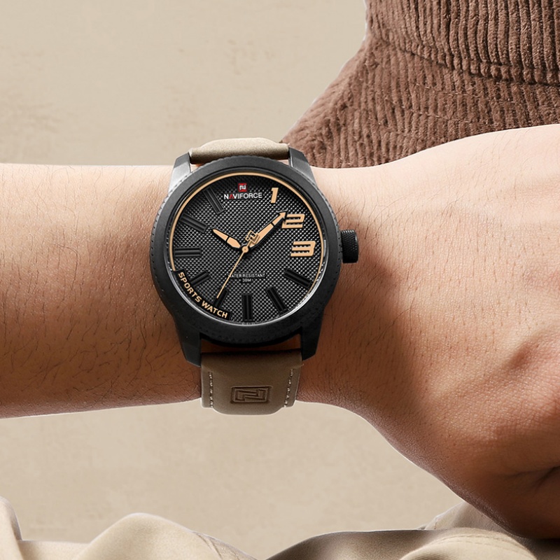 NAVIFORCE Simple Fashion Man Q - đánh giá và giá Outdoor Sport Watch