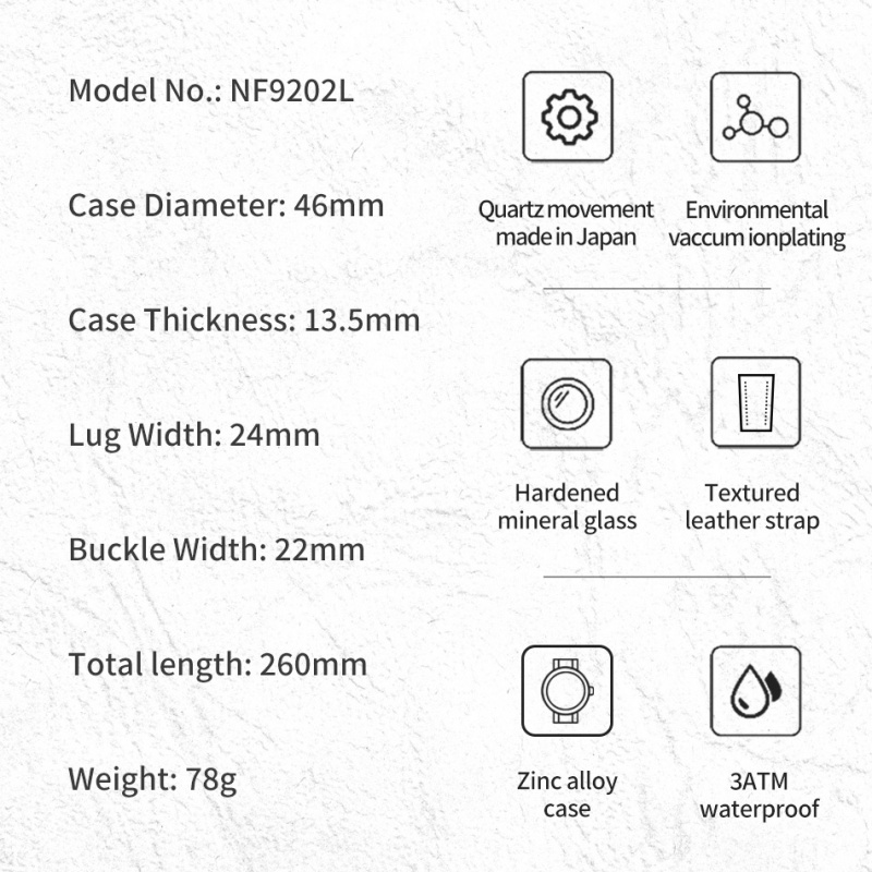 NAVIFORCE Simple Fashion Man Q - đánh giá và giá Outdoor Sport Watch