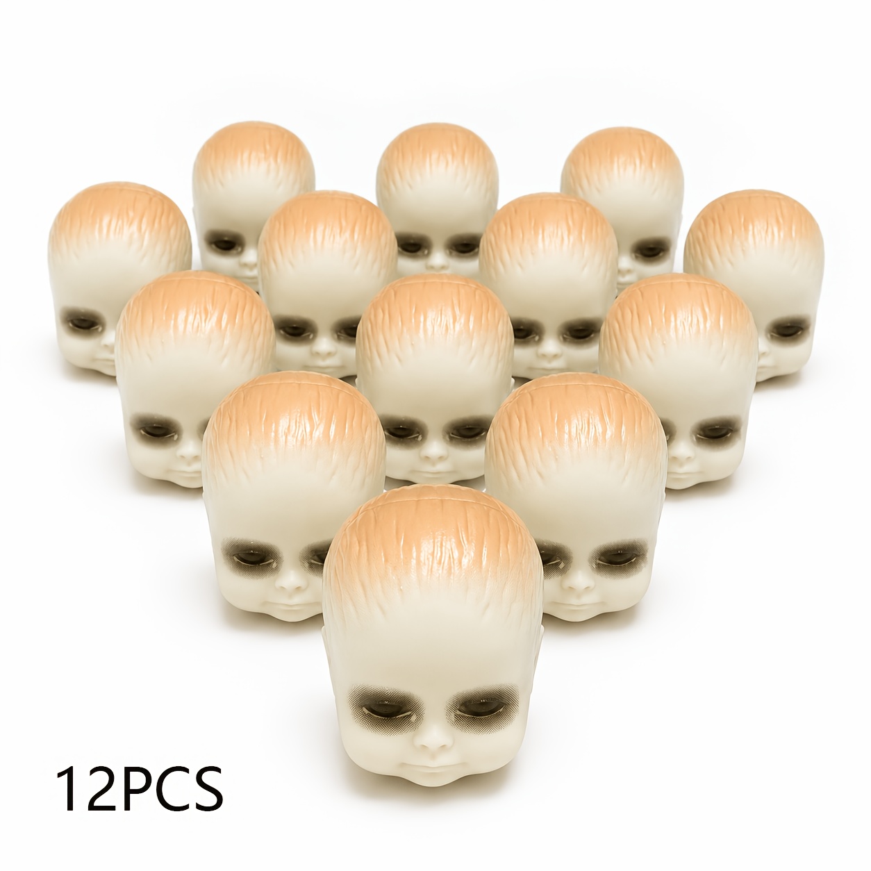 12Pcs Creepy Doll Head Ornamen - đánh giá và giá Head Racket Boom