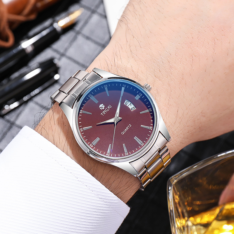Men's Steel Band Calendar Quar - đánh giá và giá Outdoor Sport Smart Watch