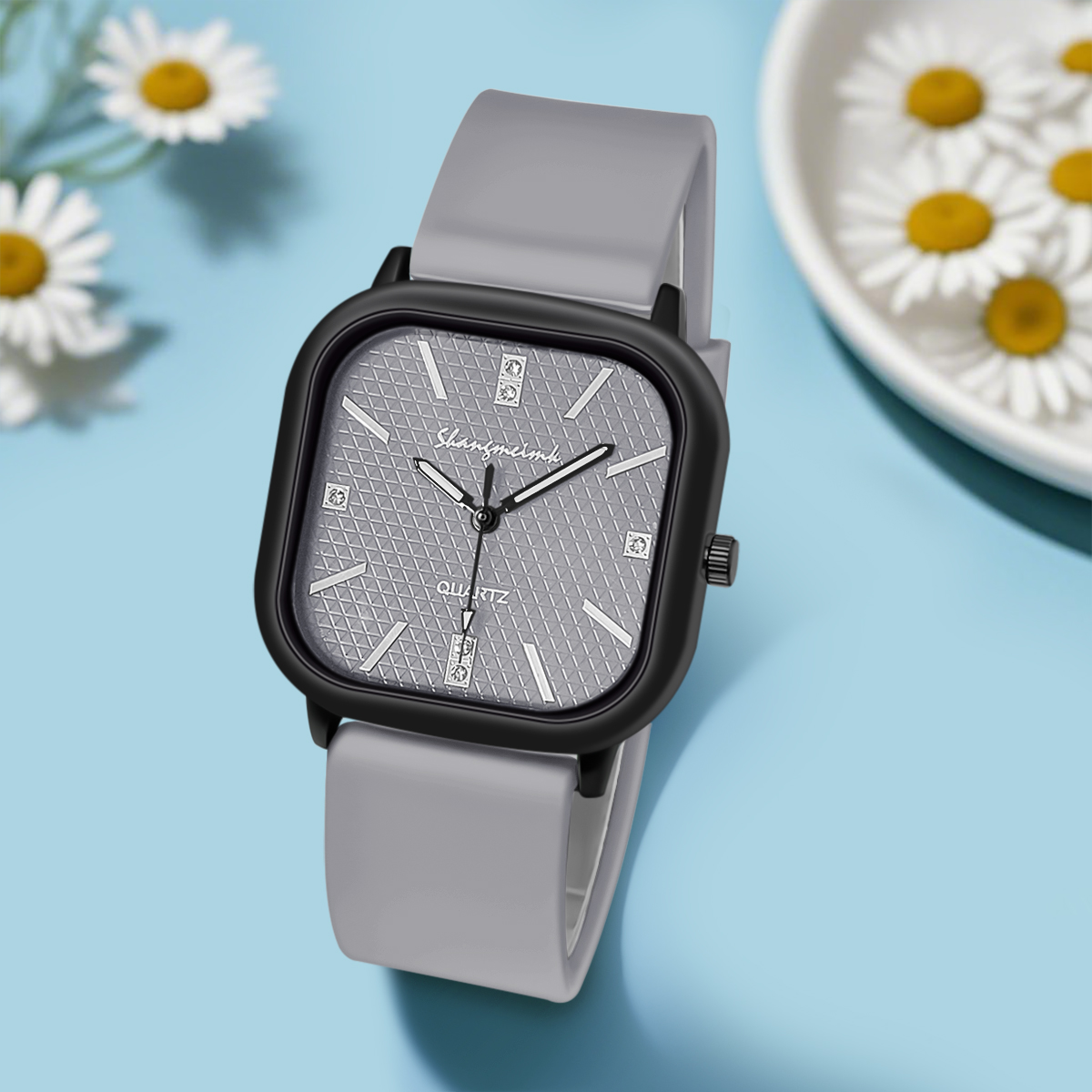 Square Case Quartz Watch Men W - đánh giá và giá Outdoor Sport Watch