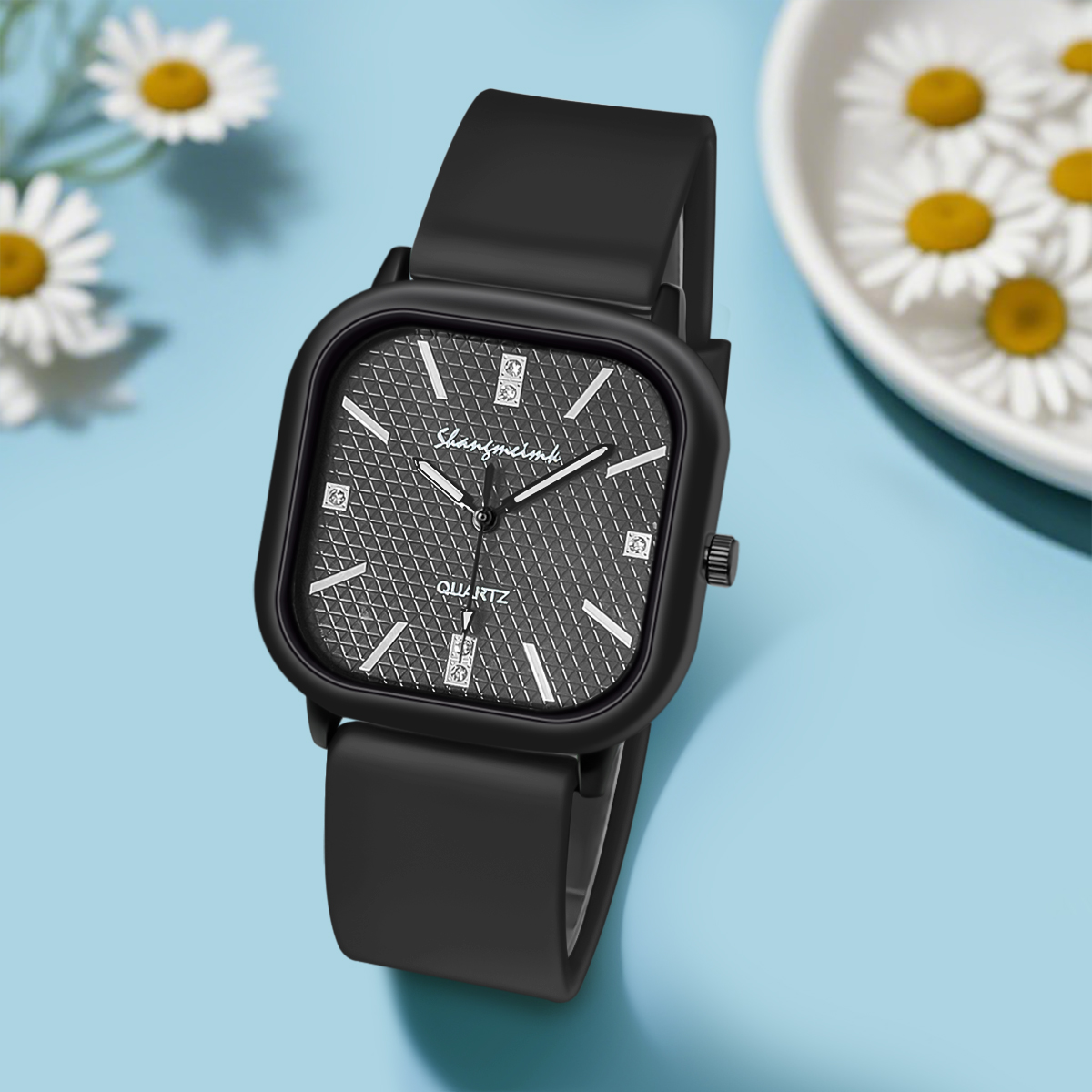 Square Case Quartz Watch Men W - đánh giá và giá Outdoor Sport Watch