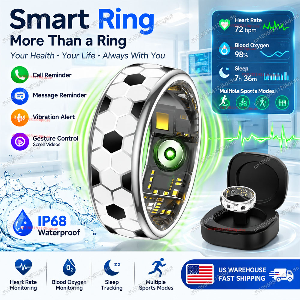 Football Smart Ring with Charg - đánh giá và giá Outdoor Sport Day