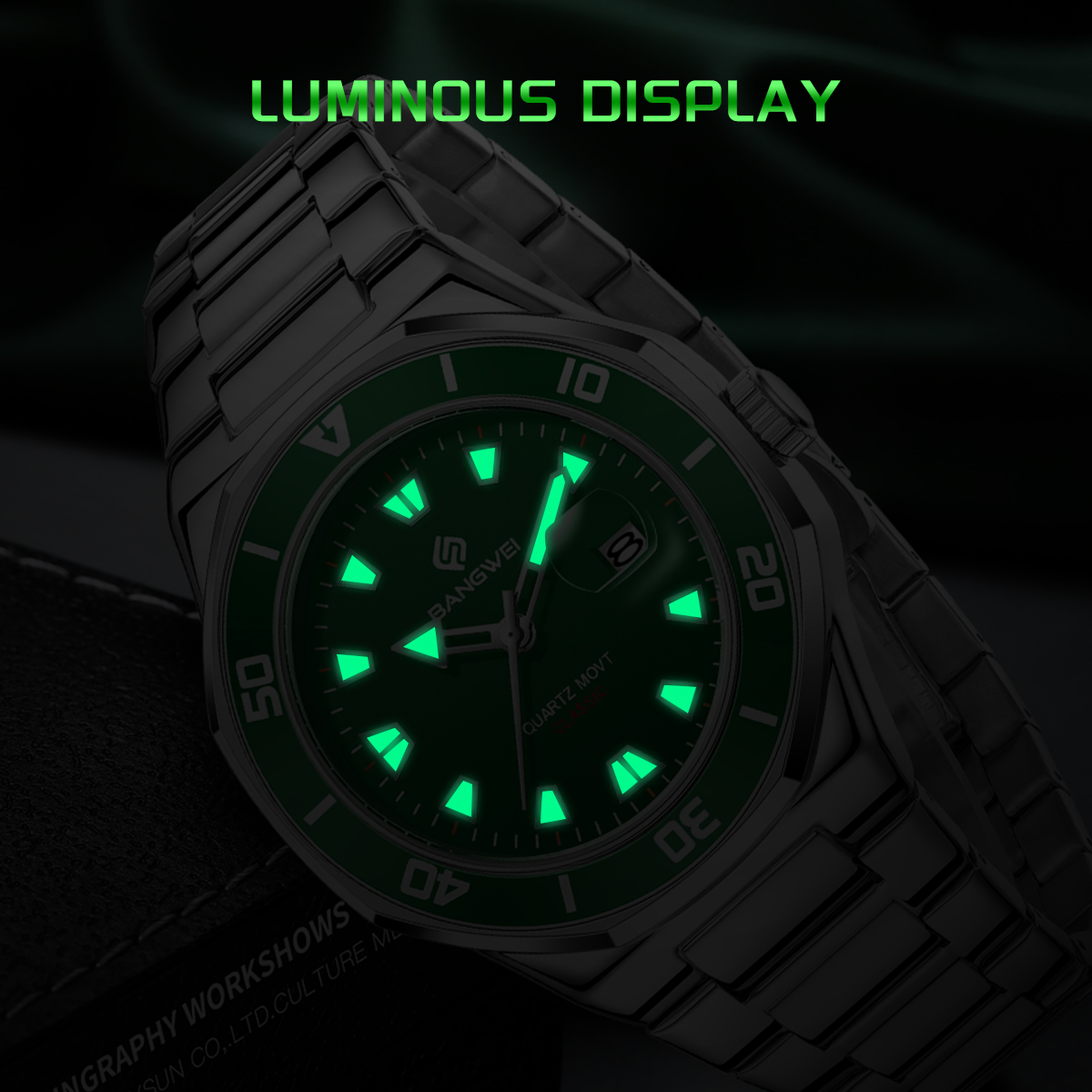 BANGWEI Business Mens Watch Lu - đánh giá và giá Outdoor Sport Smart Watch