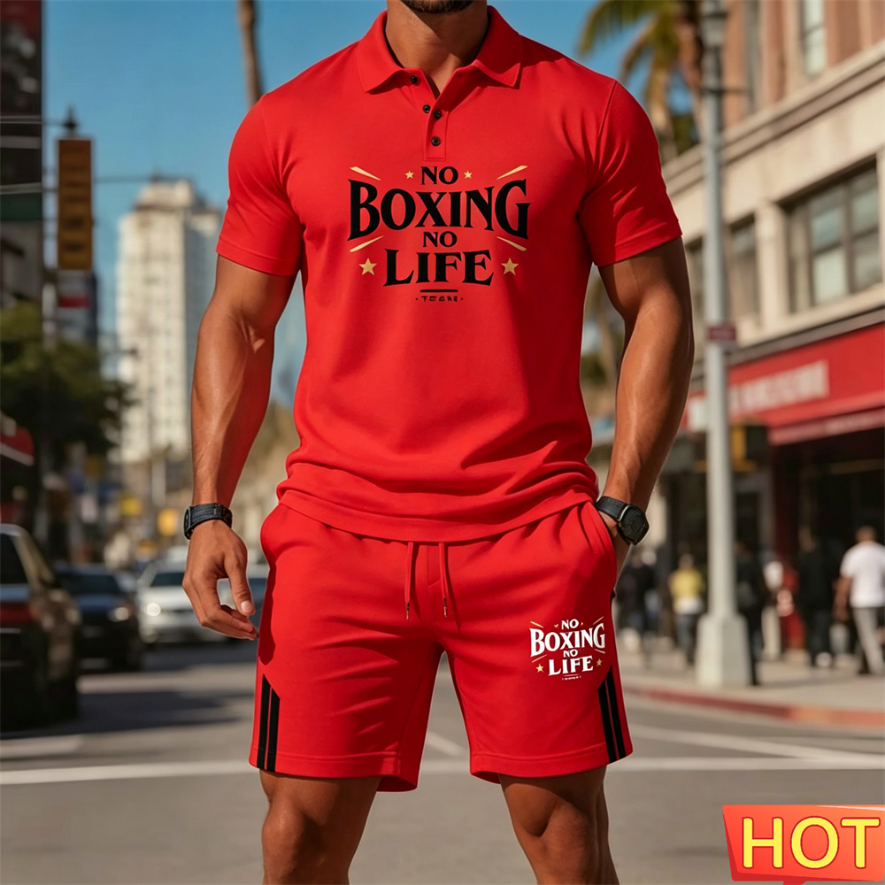 Summer Men's Sports Two-Piece  - đánh giá và giá Outdoor Sports Leisure