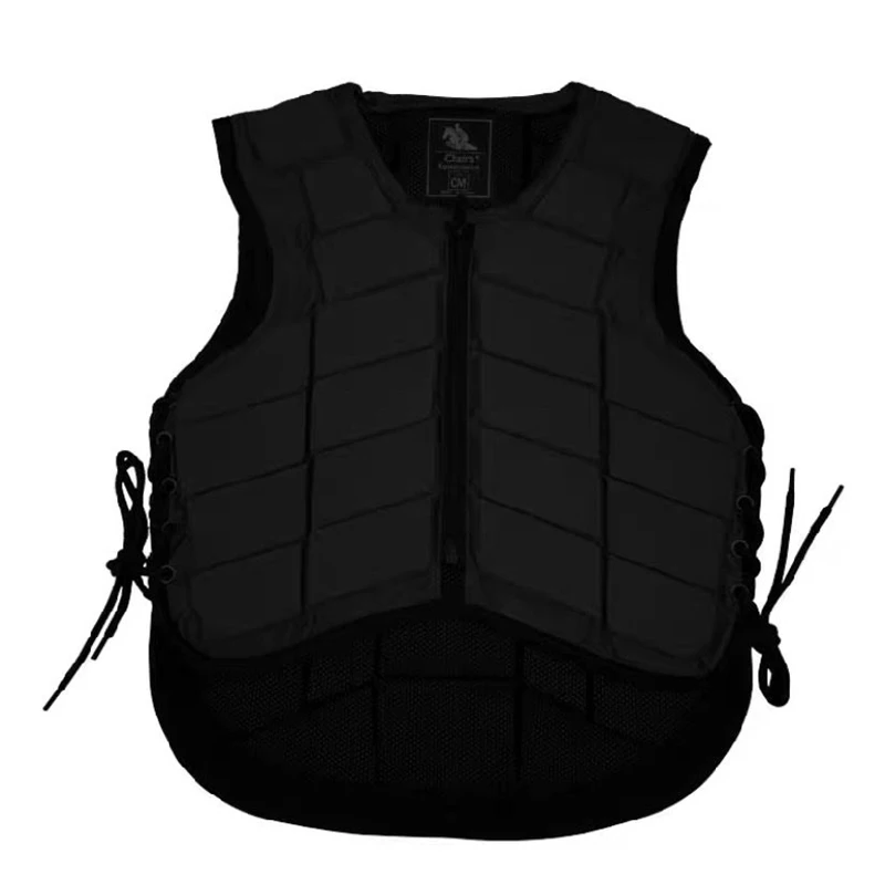 Horse Riding Vest Black Zipper - đánh giá và giá Equestrian Helmet
