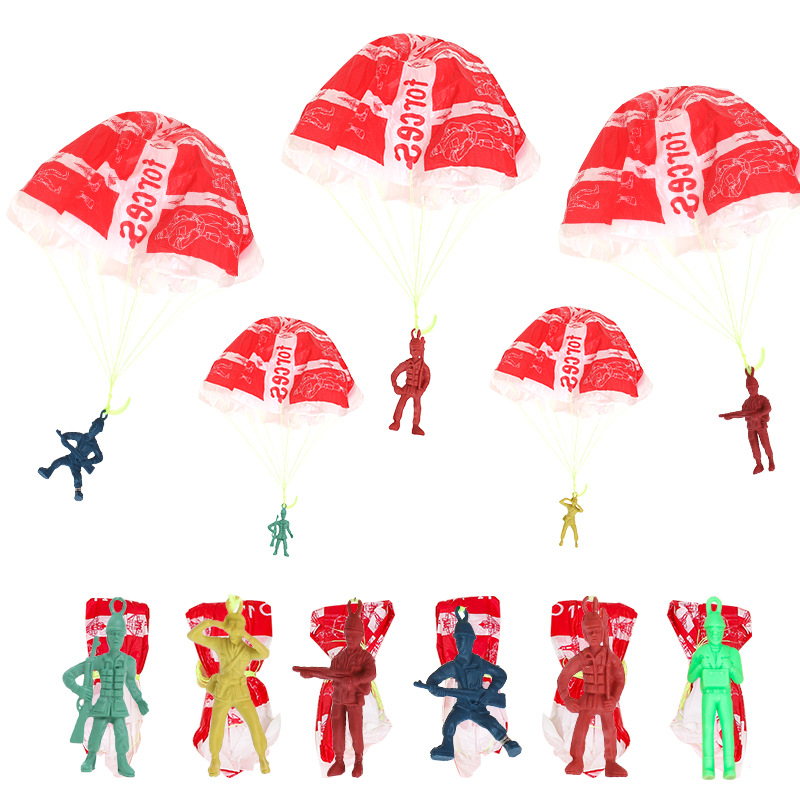 10pcs Plastic Ejecting Parachu - đánh giá và giá Outdoor Sport Day