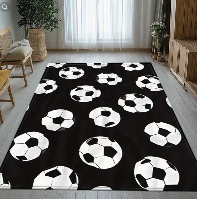 Black and White Football Ball  - đánh giá và giá Outdoor Sport Flooring