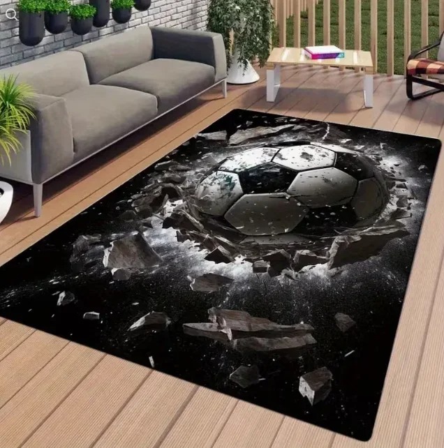 Black and White Football Ball  - đánh giá và giá Outdoor Sport Flooring